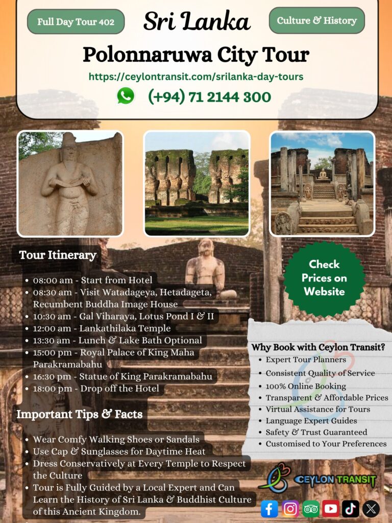 DT402_Polonnaruwa_City_Tour